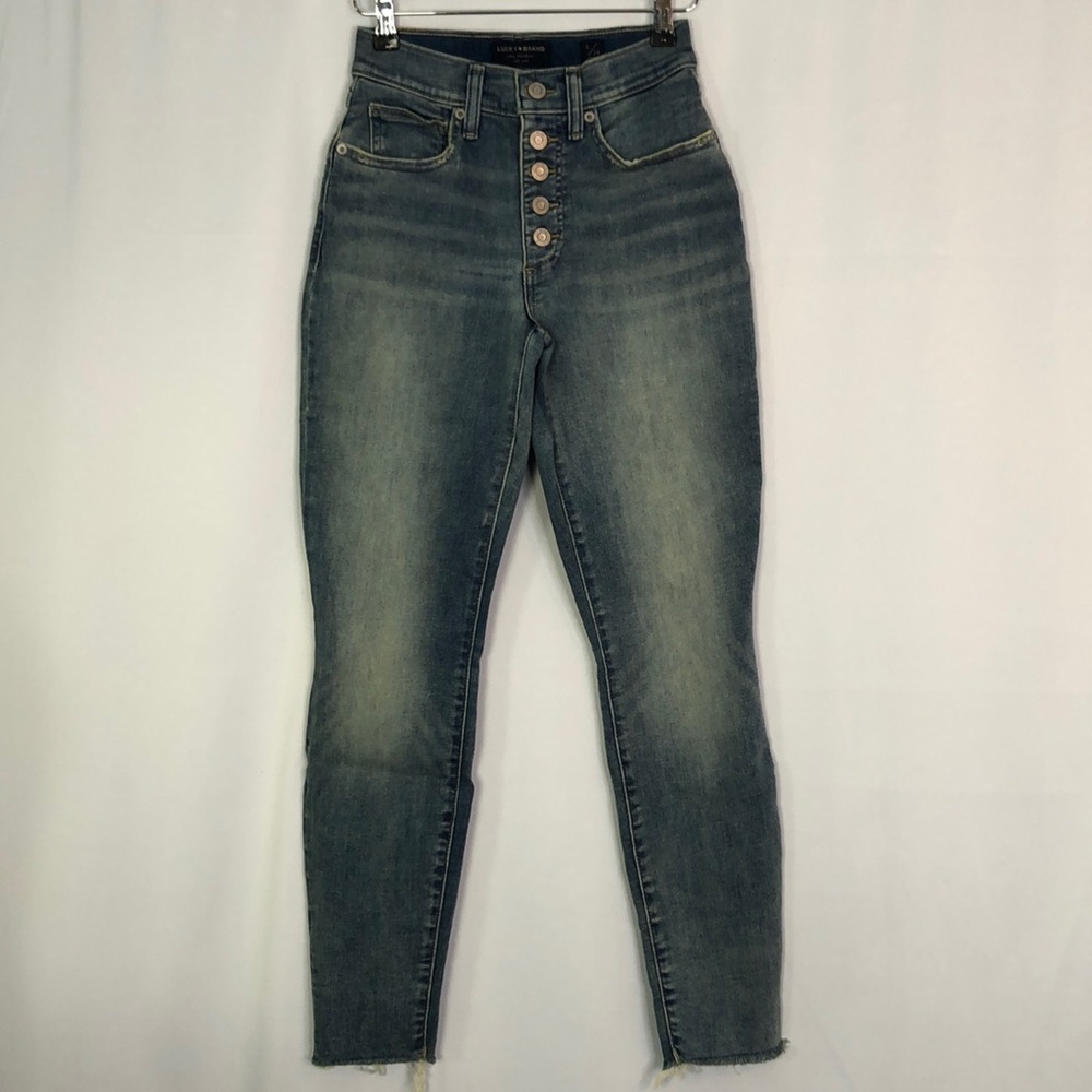 Lucky Brand Los Angeles High Rise Bridgette  Skinny    Denim Size 2/26